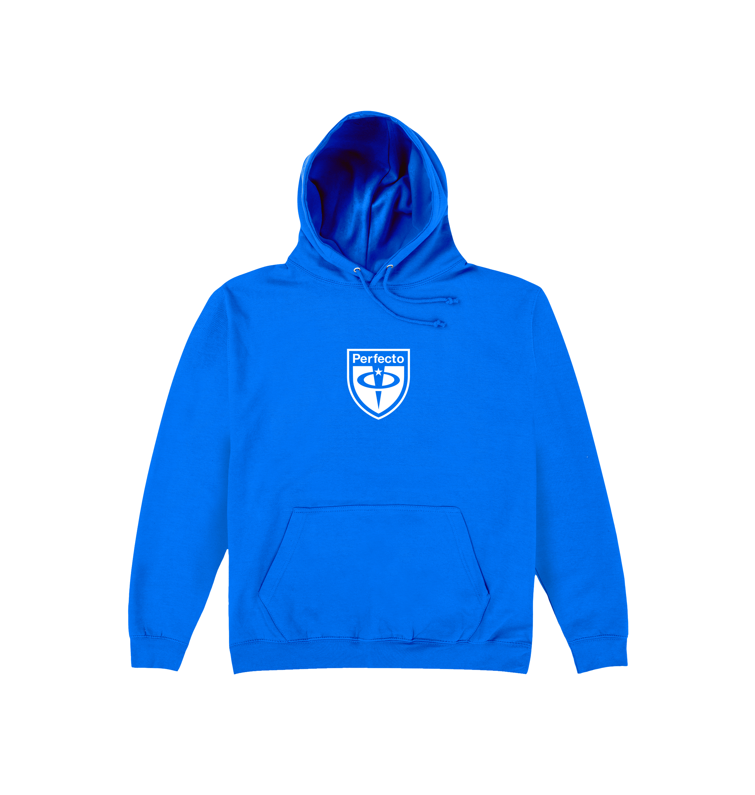 Royal Blue Printed Hoody
