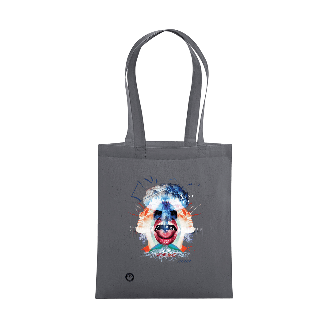 Graphite Grey Printed Bag