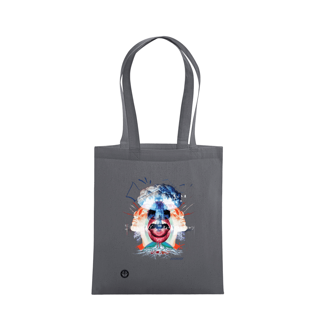 Graphite Grey Printed Bag