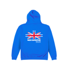 Royal Blue Printed Hoody