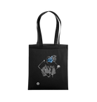 Black Printed Bag